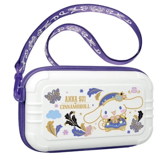 2023 Anna Sui x Sanrio 7 Eleven Cinnamoroll Crossbody Case with Strap - Picture 13 of 13
